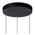 TUBULE - Hanglamp - Ø 26 cm - LED - 3x7W 2700K - Zwart