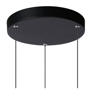 TUBULE - Hanglamp - Ø 26 cm - LED - 3x7W 2700K - Zwart