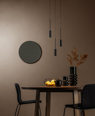 TUBULE - Hanglamp - Ø 26 cm - LED - 3x7W 2700K - Zwart