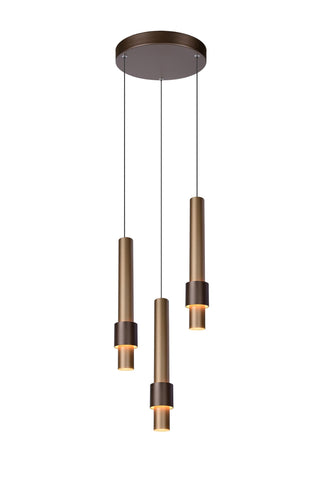 MARGARY - Suspension - Ø 28 cm - LED Var. - 3x4W 2700K - Café