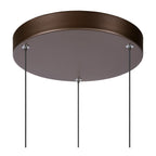 MARGARY - Suspension - Ø 28 cm - LED Var. - 3x4W 2700K - Café