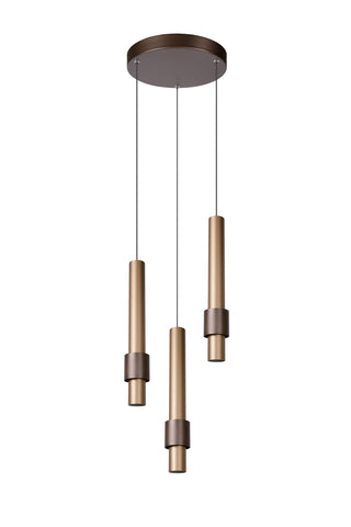 MARGARY - Suspension - Ø 28 cm - LED Var. - 3x4W 2700K - Café