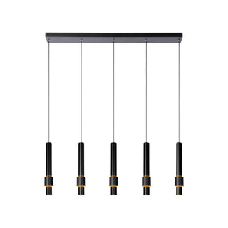MARGARY - Pendant light - LED Dimmable - 5x4.2W 2700K - Black