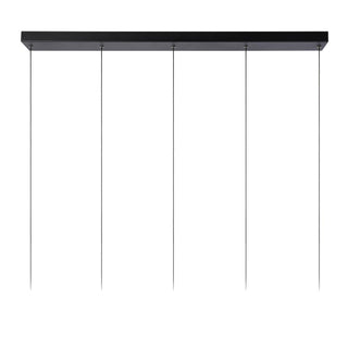 MARGARY - Pendant light - LED Dimmable - 5x4.2W 2700K - Black