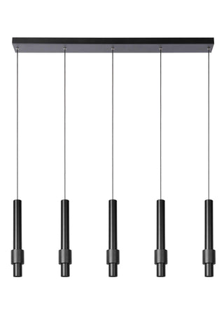 MARGARY - Pendant light - LED Dimmable - 5x4.2W 2700K - Black