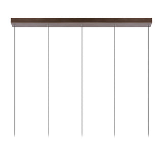 MARGARY - Suspension - LED Var. - 5x4,2W 2700K - Café