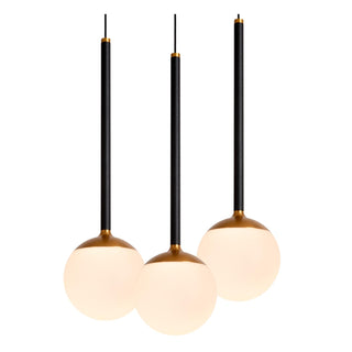 CALINA - Hanglamp - Ø 69,9 cm - LED Dimb. - 12x7,7W 2700K - Zwart
