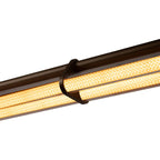 JANDERIN - Hanglamp - LED Dimb. - CCT - 2x16,5W 2200K/3300K - Handbewegingssensor - Champagne kleur | Vibes