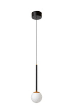CALINA - Pendant light - Ø 9,9 cm - LED Dimmable - CCT - 1x7W 2200K/3300K - With replaceable LED module - Black