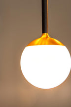 CALINA - Pendant light - Ø 9,9 cm - LED Dimmable - CCT - 1x7W 2200K/3300K - With replaceable LED module - Black