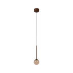 CALINA - Suspension - Ø 9,9 cm - LED Dimmable - CCT - 1x7W 2200K/3300K - Avec module LED remplaçable - Café