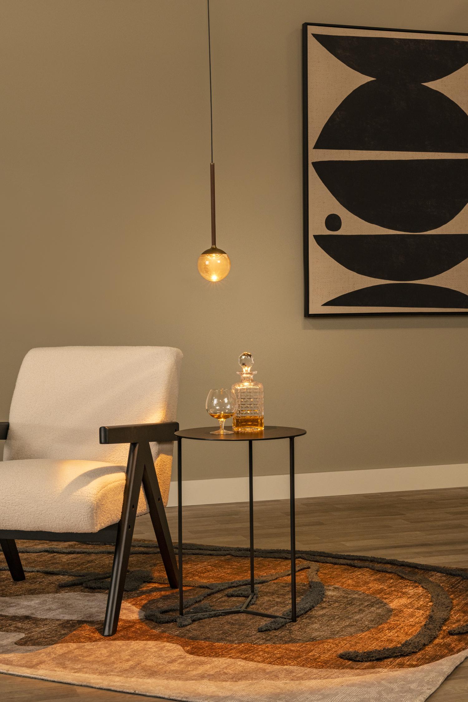 CALINA - Suspension - Ø 9,9 cm - LED Dimmable - CCT - 1x7W 2200K/3300K - Avec module LED remplaçable - Café
