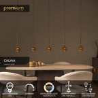 CALINA Suspension-Café-LED Dimm.-8,2W-2200K/3300K