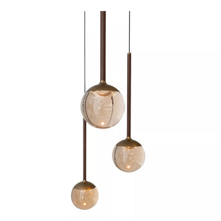 CALINA Suspension-Ambre-Ø41,9-LED Dimm.-8,4W