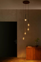 CALINA Suspension-Ambre-Ø41,9-LED Dimm.-8,4W