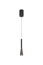 JOAKIM - Pendant light - Ø 7,7 cm - LED Dimmable - CCT - 1x7W 2700K/4000K - With replaceable LED module - Coffee