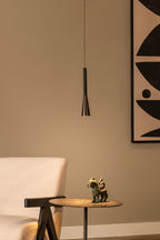JOAKIM - Pendant light - Ø 7,7 cm - LED Dimmable - CCT - 1x7W 2700K/4000K - With replaceable LED module - Coffee