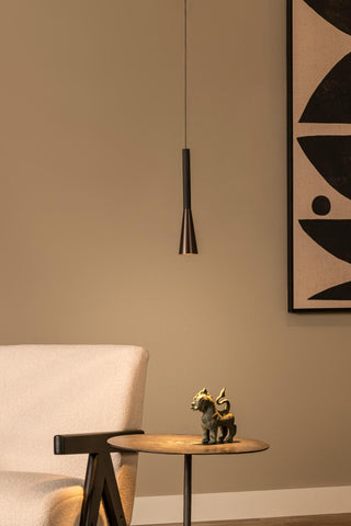 JOAKIM - Pendant light - Ø 7,7 cm - LED Dimmable - CCT - 1x7W 2700K/4000K - With replaceable LED module - Coffee