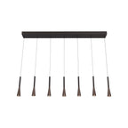 JOAKIM - Pendant light - LED Dimmable - CCT - 7x6,2W 2700K/4000K - With replaceable LED module - Coffee