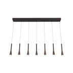 JOAKIM - Pendant light - LED Dimmable - CCT - 7x6,2W 2700K/4000K - With replaceable LED module - Coffee