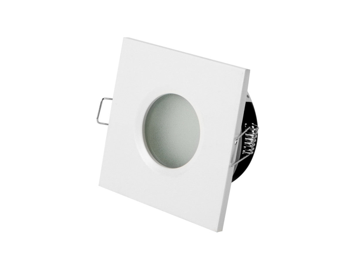 Spot encastrable LED line PRIME carré blanc IP65