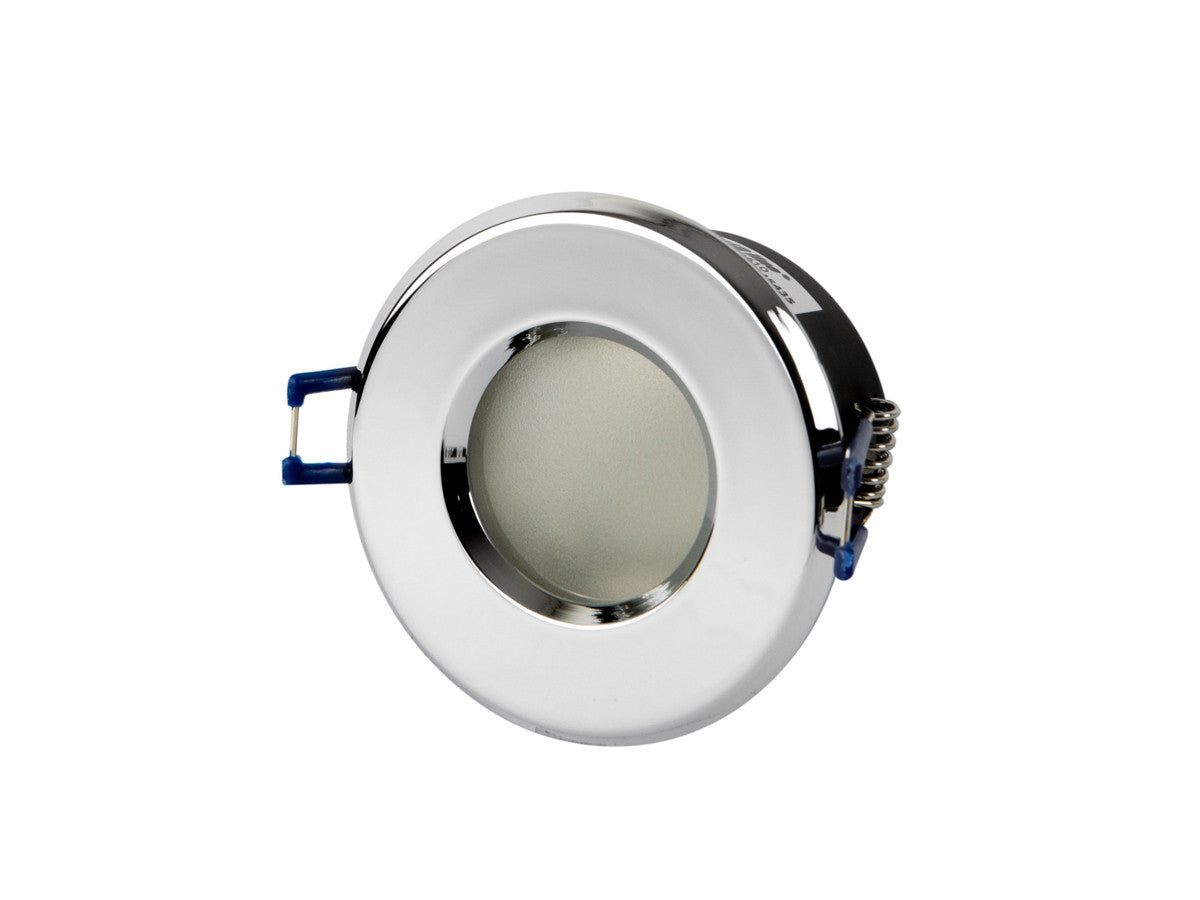 Spot encastrable LED line PRIME rond chromé IP65
