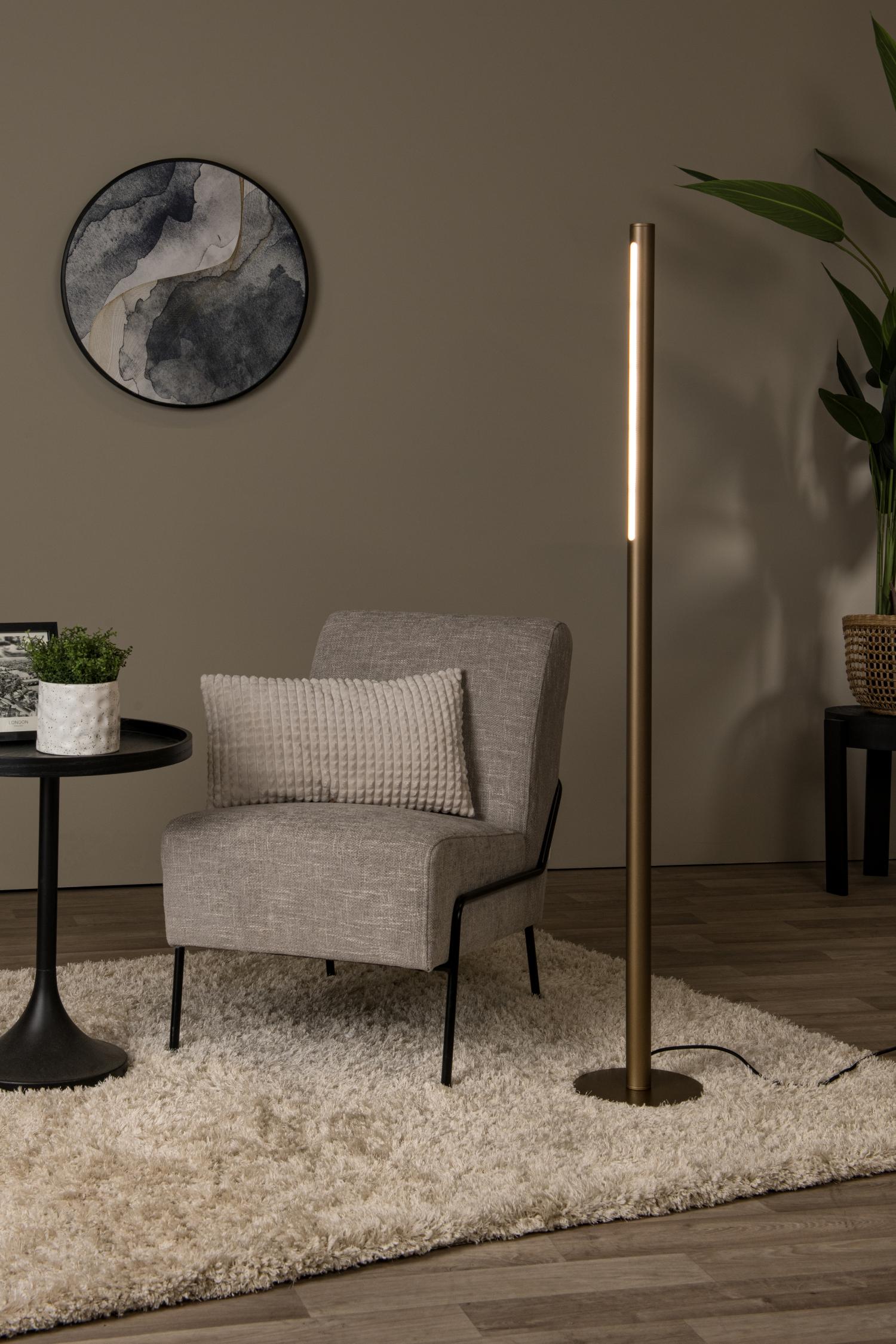 GRIFFITH - Lampadaire - Ø 21 cm - LED Dimmable - CCT - 1x18W 2700K/4000K - Bronze