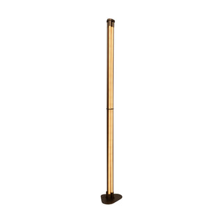 JANDERIN - Vloerlamp - LED Dimb. - CCT - 2x17W 2200K/3300K - Handbewegingssensor - Champagne kleur | Vibes