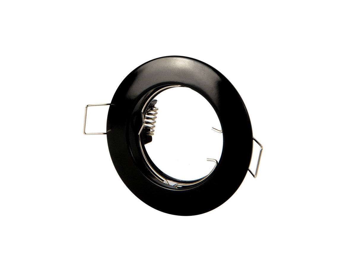 Spot encastrable LED line PRIME rond noir IP20