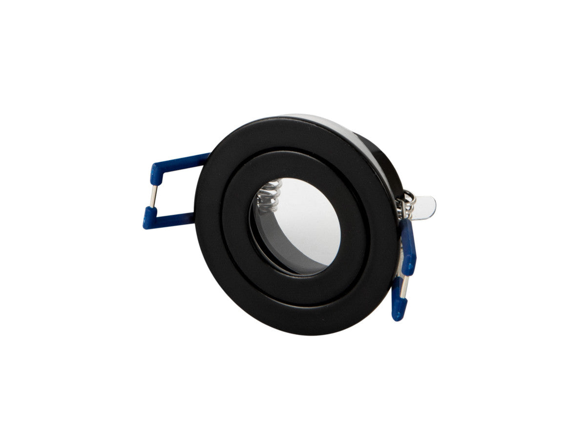 Recessed spotlight LED line PRIME round MR11 black IP65