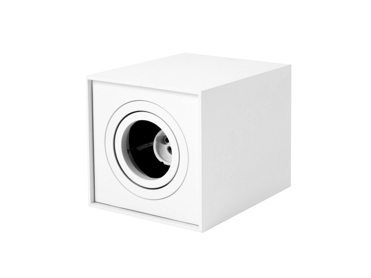 Spot en saillie LED line PRIME CUBO carré blanc IP20