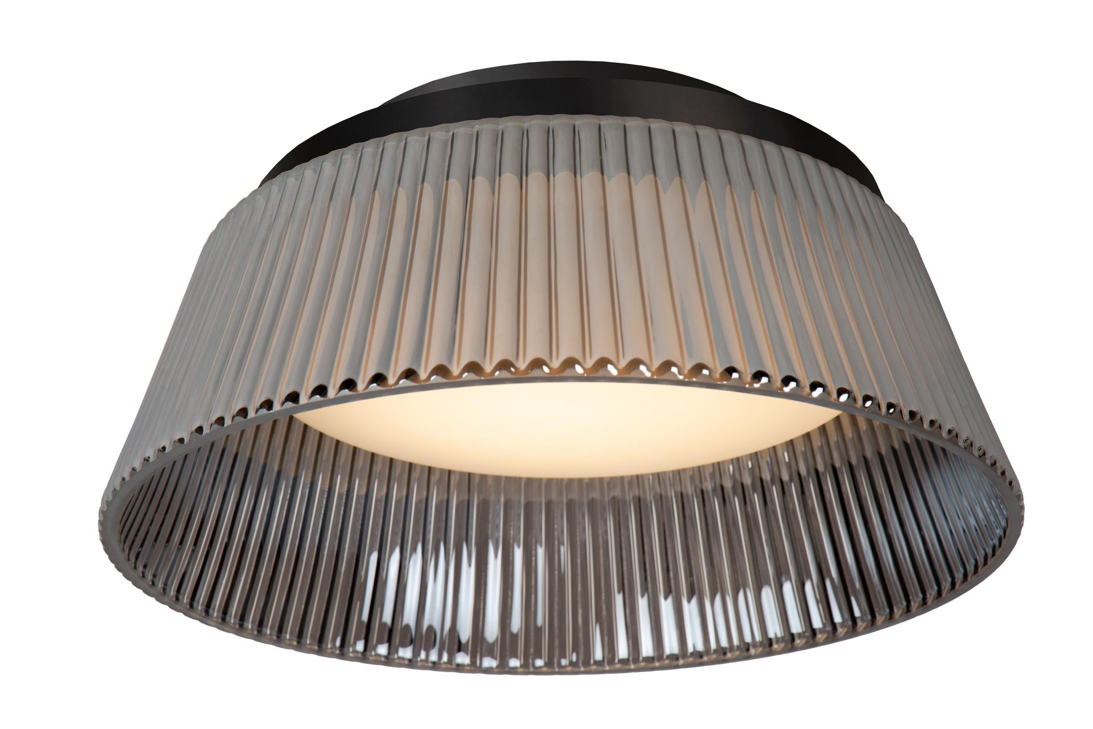VIXI - Ceiling light - Ø 35 cm - LED Dimmable - 1x17.6W 2900K - Smoke