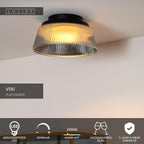 VIXI - Ceiling light - Ø 35 cm - LED Dimmable - 1x17.6W 2900K - Smoke