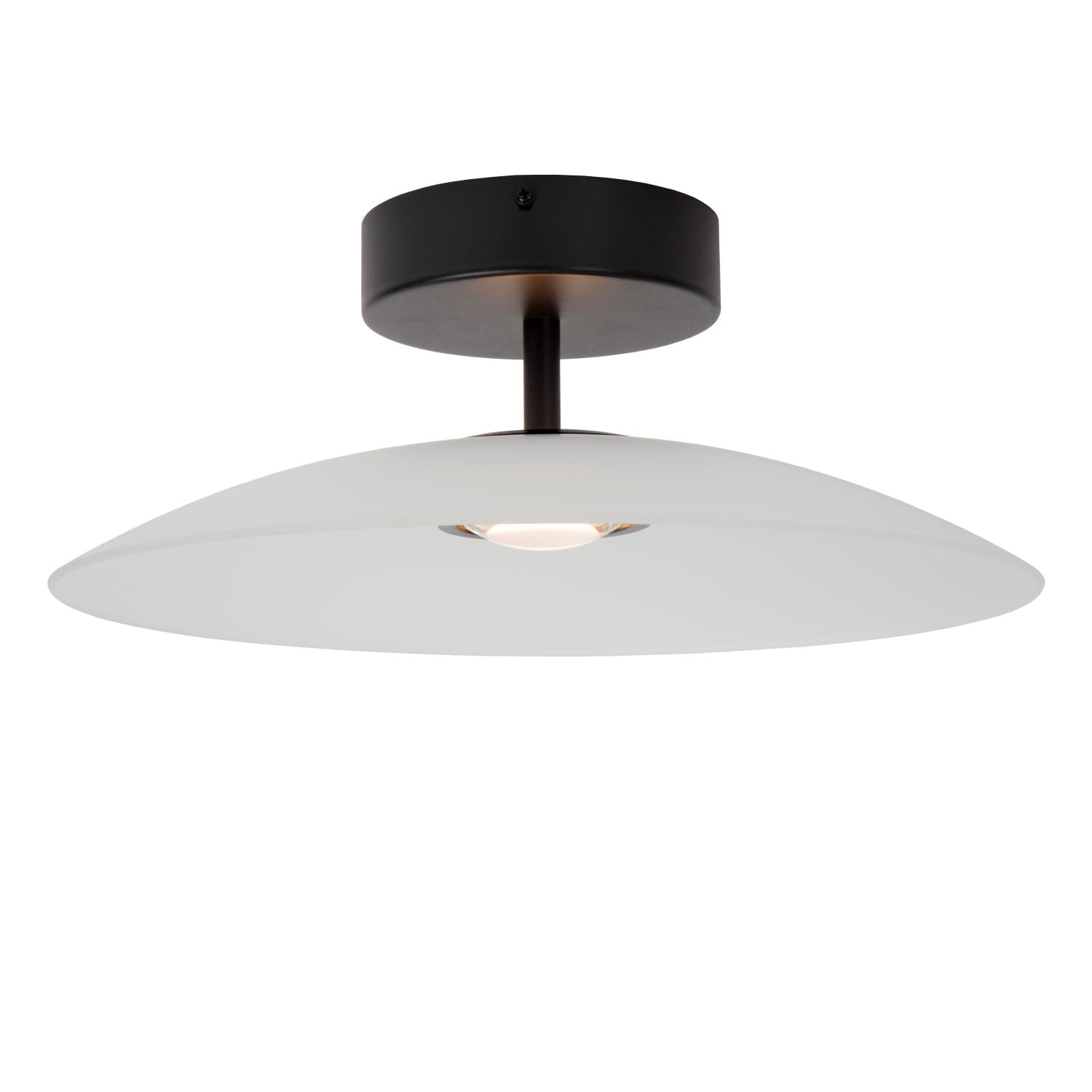 MENGA - Plafonnier - Ø 40 cm - LED Dimmable - 1x11W 2700K - Opale