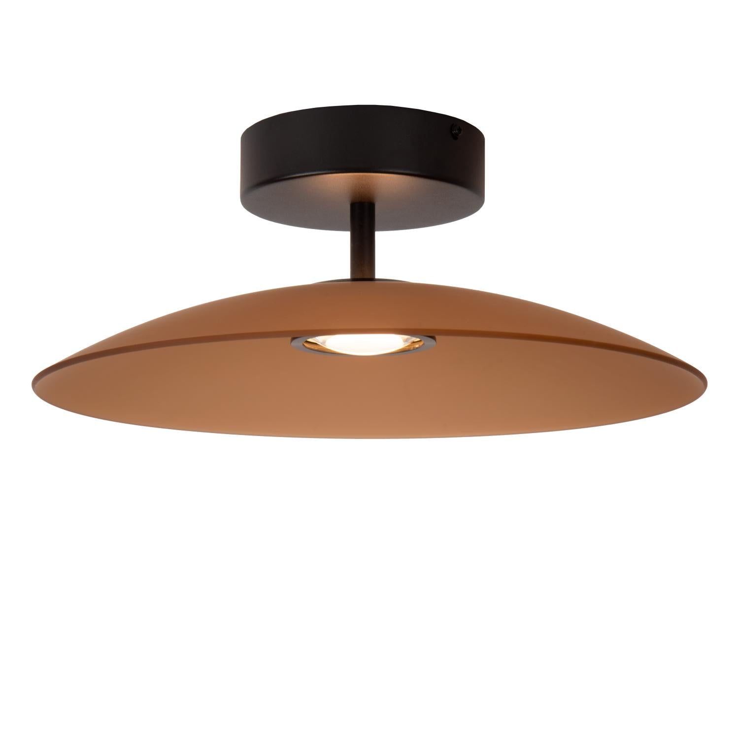 MENGA - Plafonnier - Ø 40 cm - LED Dimmable - 1x11W 2700K - Ambre