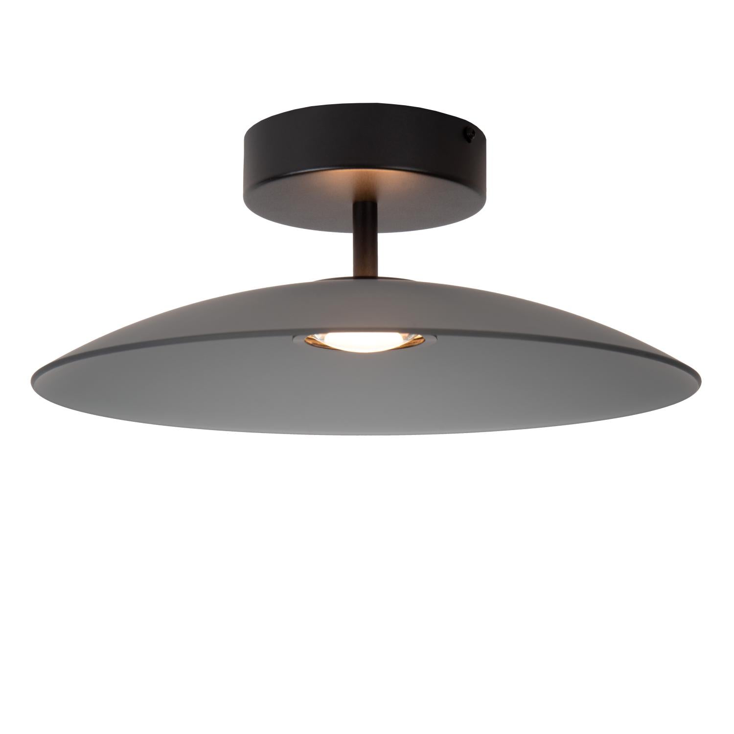 MENGA - Plafonnier - Ø 40 cm - LED Dimmable - 1x11W 2700K - Fumé