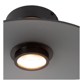 MENGA - Plafonnière - Ø 40 cm - LED Dimb. - 1x11W 2700K - Fumé