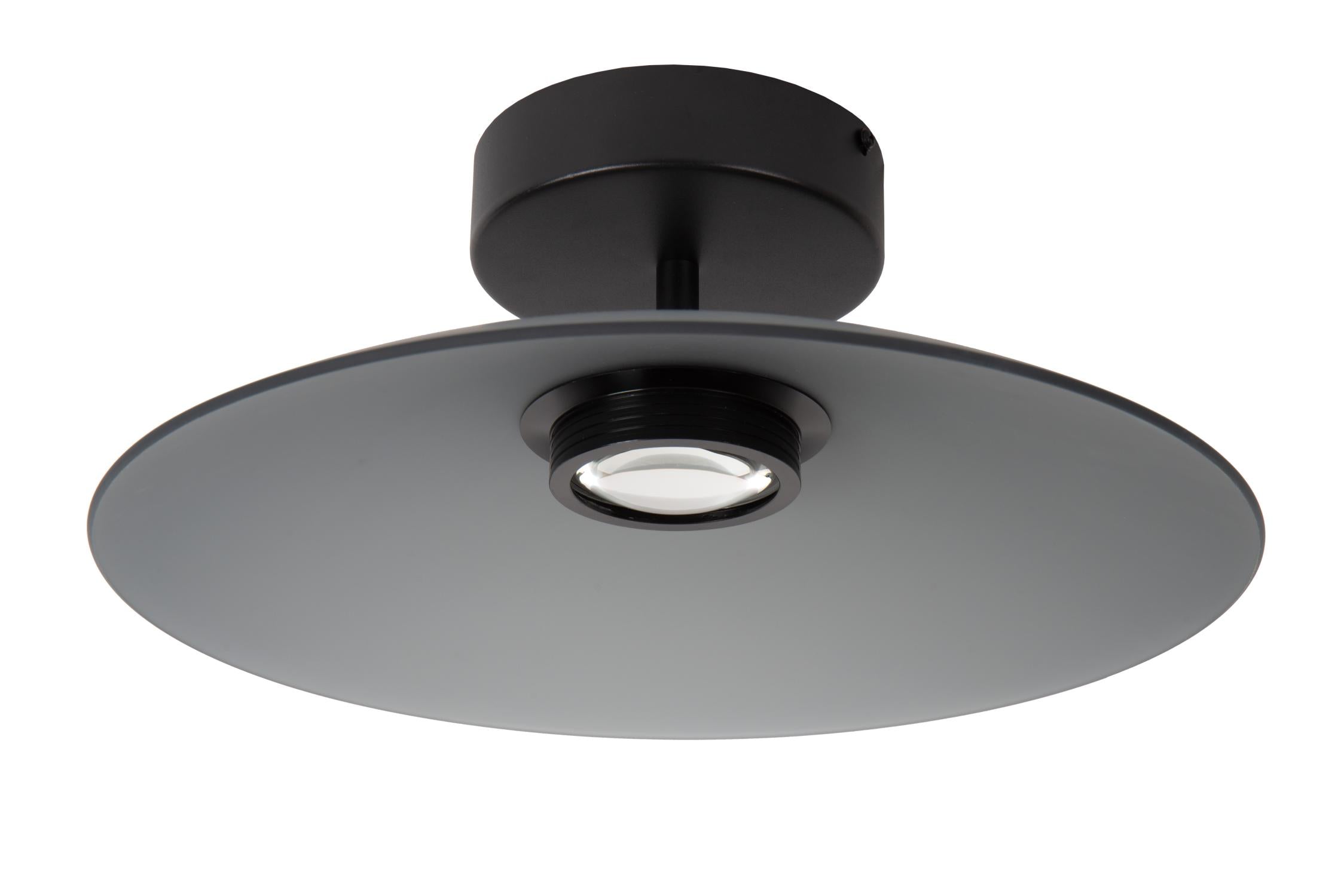 MENGA - Plafonnier - Ø 40 cm - LED Dimmable - 1x11W 2700K - Fumé