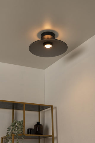 MENGA - Plafonnière - Ø 40 cm - LED Dimb. - 1x11W 2700K - Fumé
