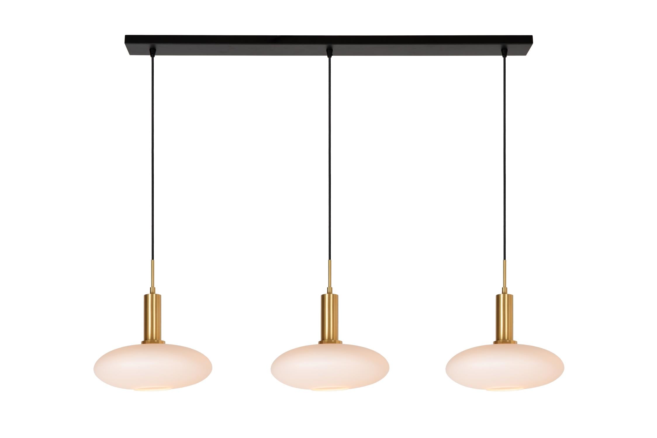 SINGALA - Hanglamp - 3xE27 - Mat Goud / Messing