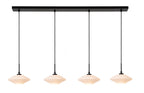 TREVOR - Pendant light - 4xG9 - Opal