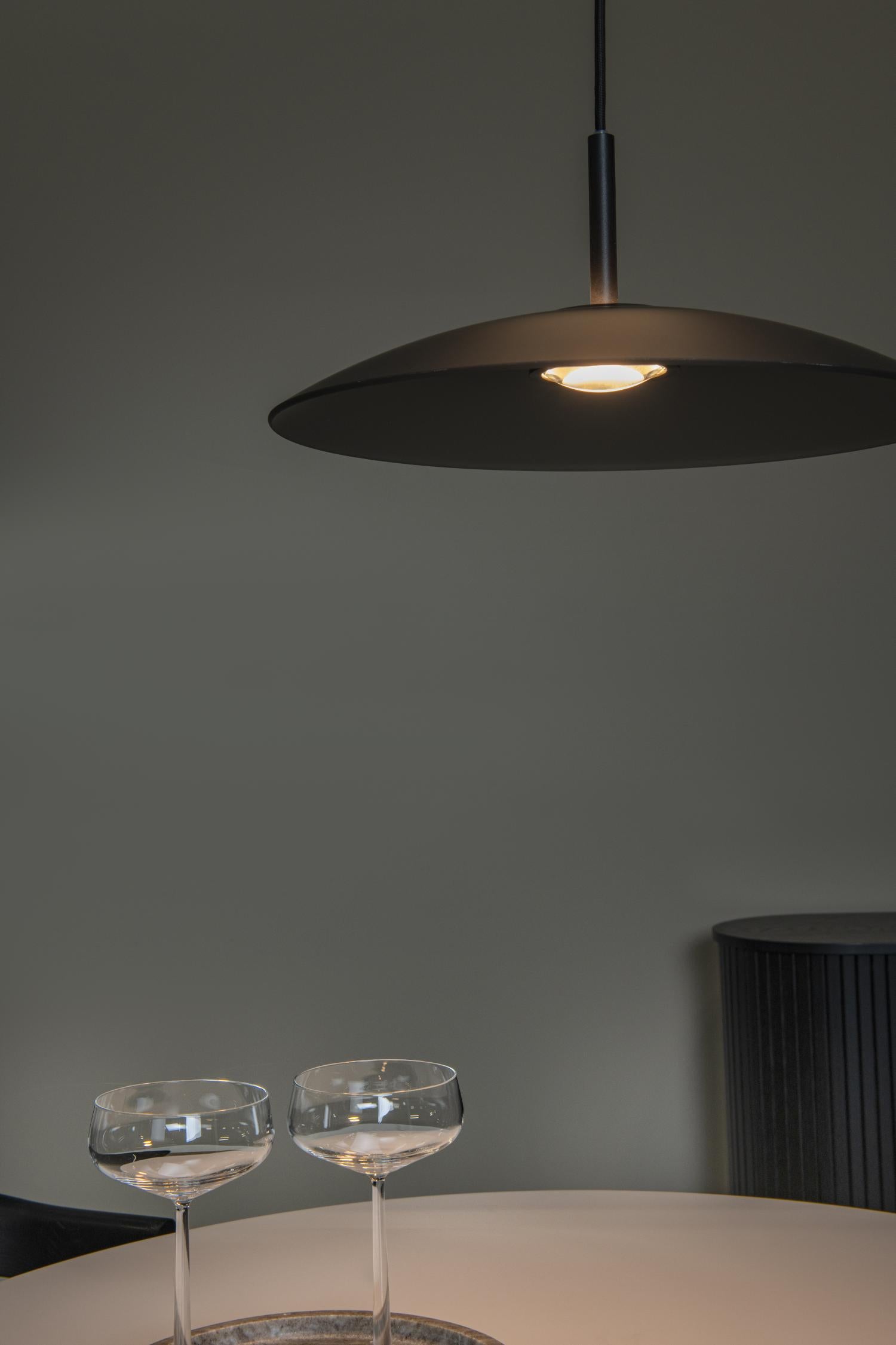 MENGA - Pendant light - Ø 40 cm - LED Dimmable - 1x11W 2700K - Smoked