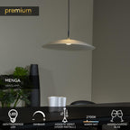 MENGA - Suspension - Ø 60 cm - LED Dimmable - 1x18,6W 2700K - Opale