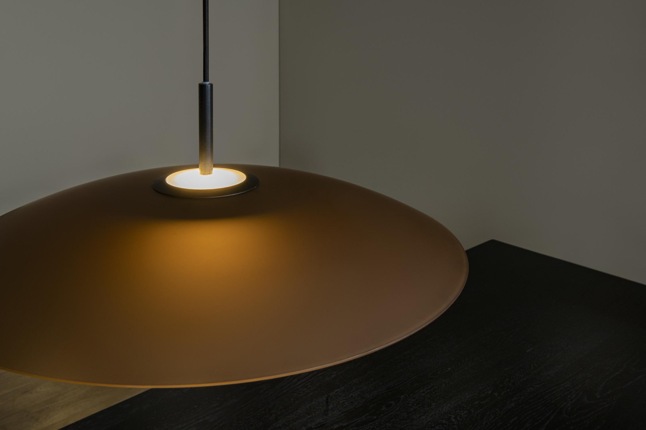 MENGA - Suspension - Ø 60 cm - LED Dimmable - 1x18,6W 2700K - Ambre