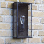 Wandlamp buiten Vitrine Petite Torch, chroom