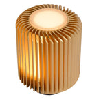 TURBIN - Lampe de table - Ø 10,6 cm - LED - 1x5W 3000K - Or mat / Laiton