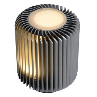 TURBIN - Lampe de table - Ø 10,6 cm - LED - 1x5W 3000K - Gris