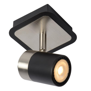 LENNERT - Spot plafonnier - LED Var. - GU10 - 1x5W 3000K - Noir