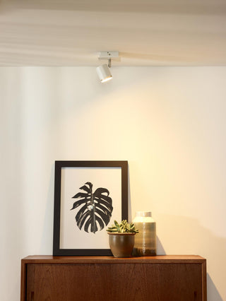 RILOU - Spot plafonnier - LED Var. - GU10 - 1x5W 3000K - Blanc