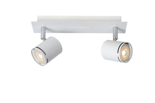 RILOU - Spot plafonnier - LED Var. - GU10 - 2x5W 3000K - Blanc
